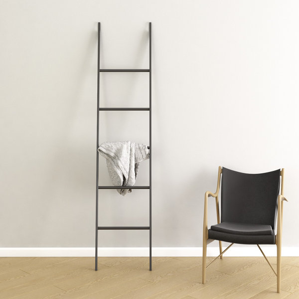 Gracie Oaks 74.8'' Metal Blanket Ladder & Reviews Wayfair